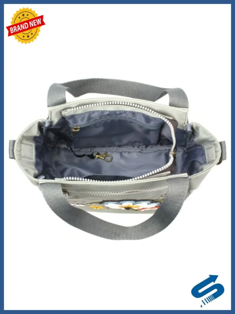 CHALA Venture Mini Carryall RFID Nylon Crossbody Bag Adjustable Strap